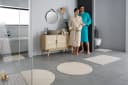 OTTO home Badematte Vanessa Beige Polyester Rutschhemmend Bild 1