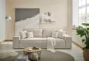 OTTO HOME Finnley Schlafsofa 3-Sitzer Creme mit Bettkasten Bild 5