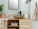 OTTO home Handtücher Juna 8-tlg. Set Beige Baumwolle mit Bordüre Bild 1