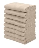 OTTO home Handtücher Juna 8-tlg. Set Beige Baumwolle mit Bordüre Bild 2