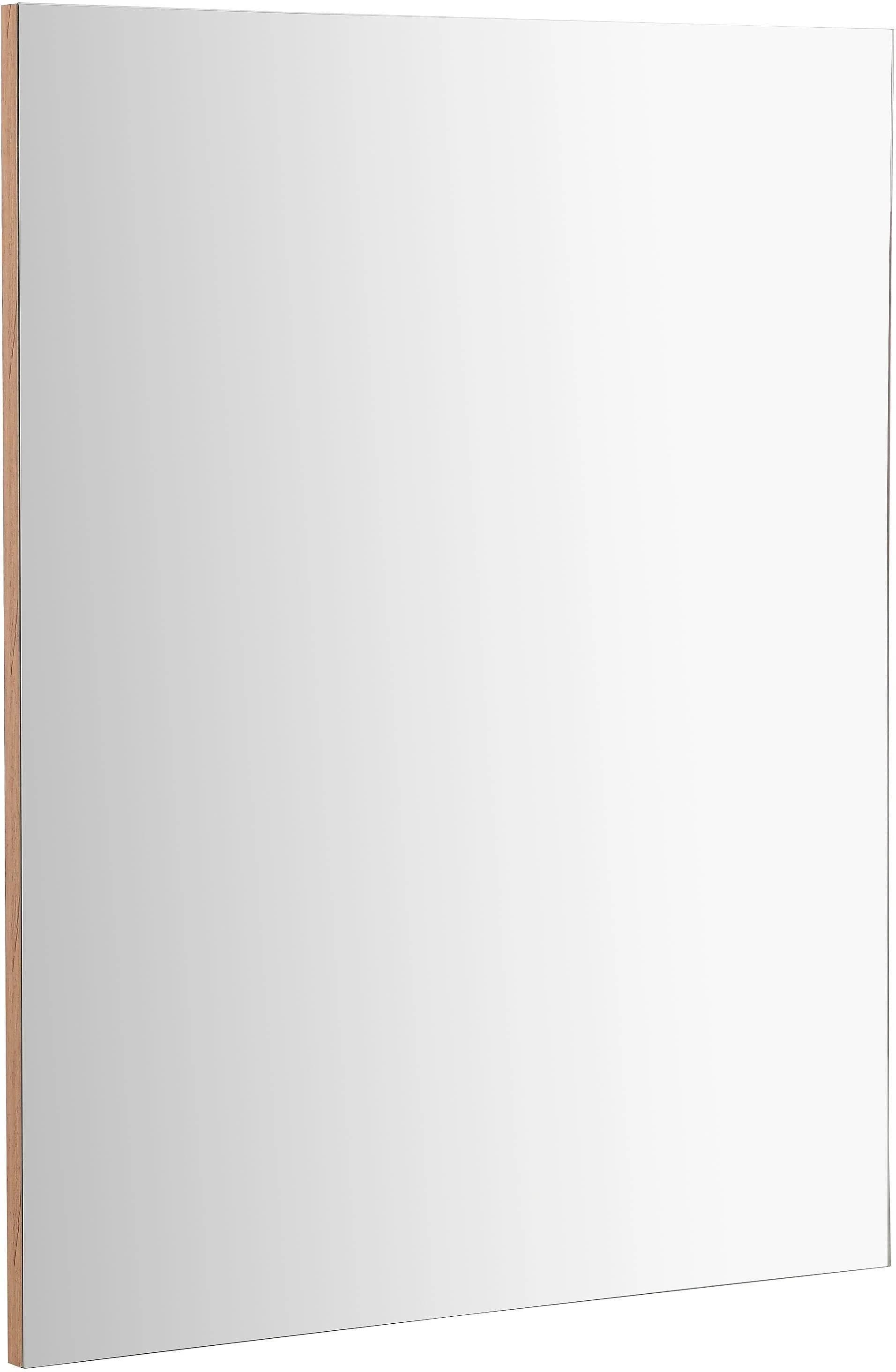 WELLTIME Badspiegel Lund Silber Rechteckig MDF Spiegelglas - Bild 5