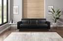 OTTO HOME LUND 3-Sitzer Sofa Schwarz mit Relaxfunktion Bild 2