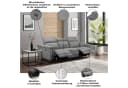 OTTO HOME 3-Sitzer Sofa mit Relaxfunktion Cognac Bild 3