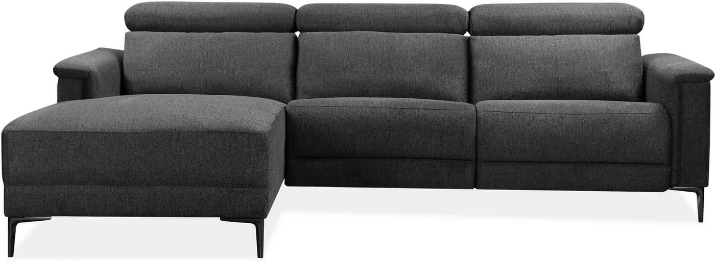 OTTO HOME Ecksofa LUND L-Form Relaxfunktion Anthrazit - Bild 5
