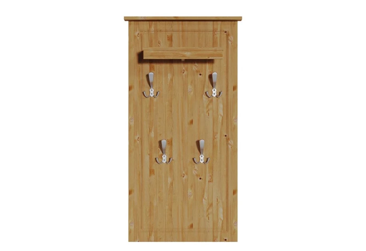 OTTO HOME Garderobenpaneel Lukas Massivholz Kiefer Beige - Bild 2
