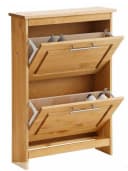 Schuhkipper Lukas Schuhkommode Schuhregal Schuhorganizer Massivholz Kiefer Bild 3