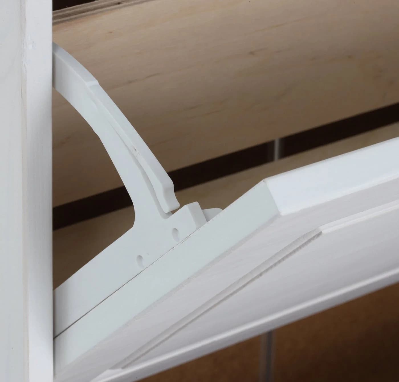 OTTO HOME Schuhkipper Lukas Weiß Massivholz 2 Klappen - Bild 5