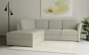 HOME AFFAIRE Ecksofa Lavars L-Form Beige mit Schlafsofa-Funktion Bild 2