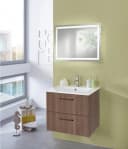 welltime Waschtisch Trento 60 cm mit Keramikbecken und 2 Schubladen Bild 1