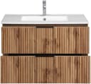Welltime Waschtisch Trento mit Becken 80cm Wotaneiche Bild 2