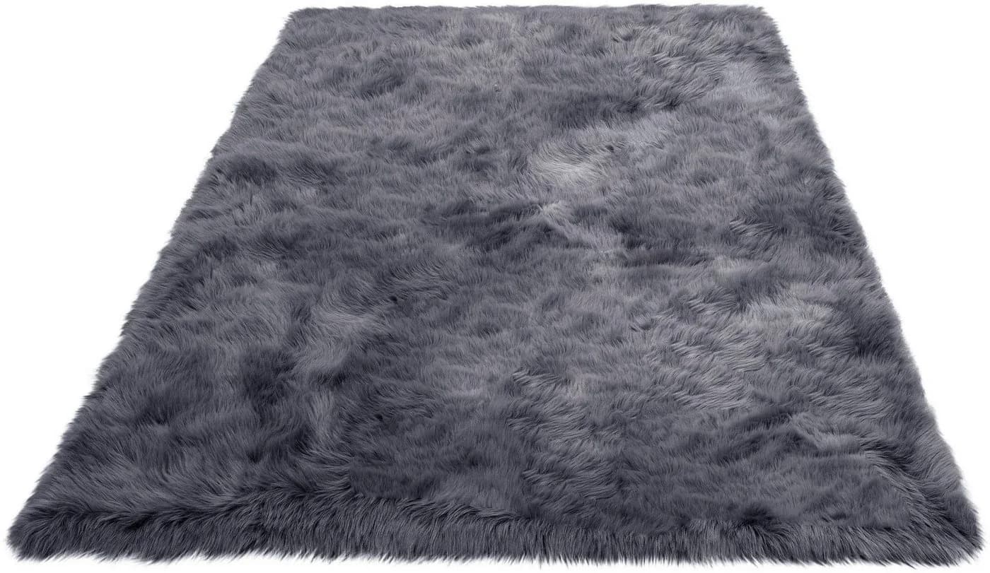 OTTO HOME Hochflor-Teppich Valeria Anthrazit Kuschelig - Bild 3