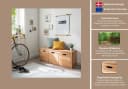 HOME AFFAIRE Schuhbank Dura Wildeiche Massivholz mit 3 Schubladen Bild 3