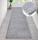 OTTO HOME Hochflor-Teppich Viva Shaggy Hellgrau Uni Bild 2