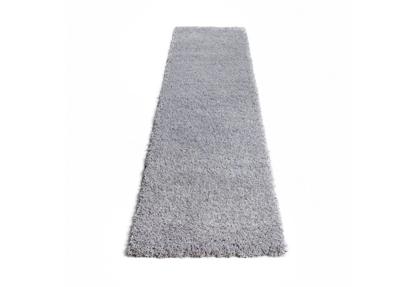 OTTO HOME Hochflor-Teppich Viva Shaggy Hellgrau Uni - Bild 4