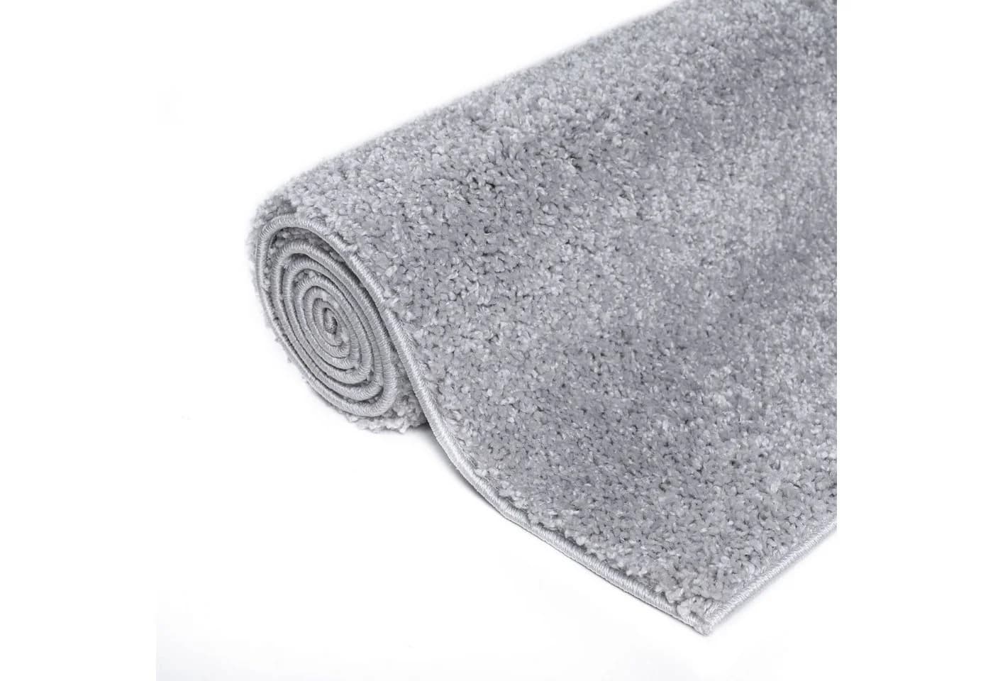 OTTO HOME Hochflor-Teppich Viva Shaggy Hellgrau Uni - Bild 5