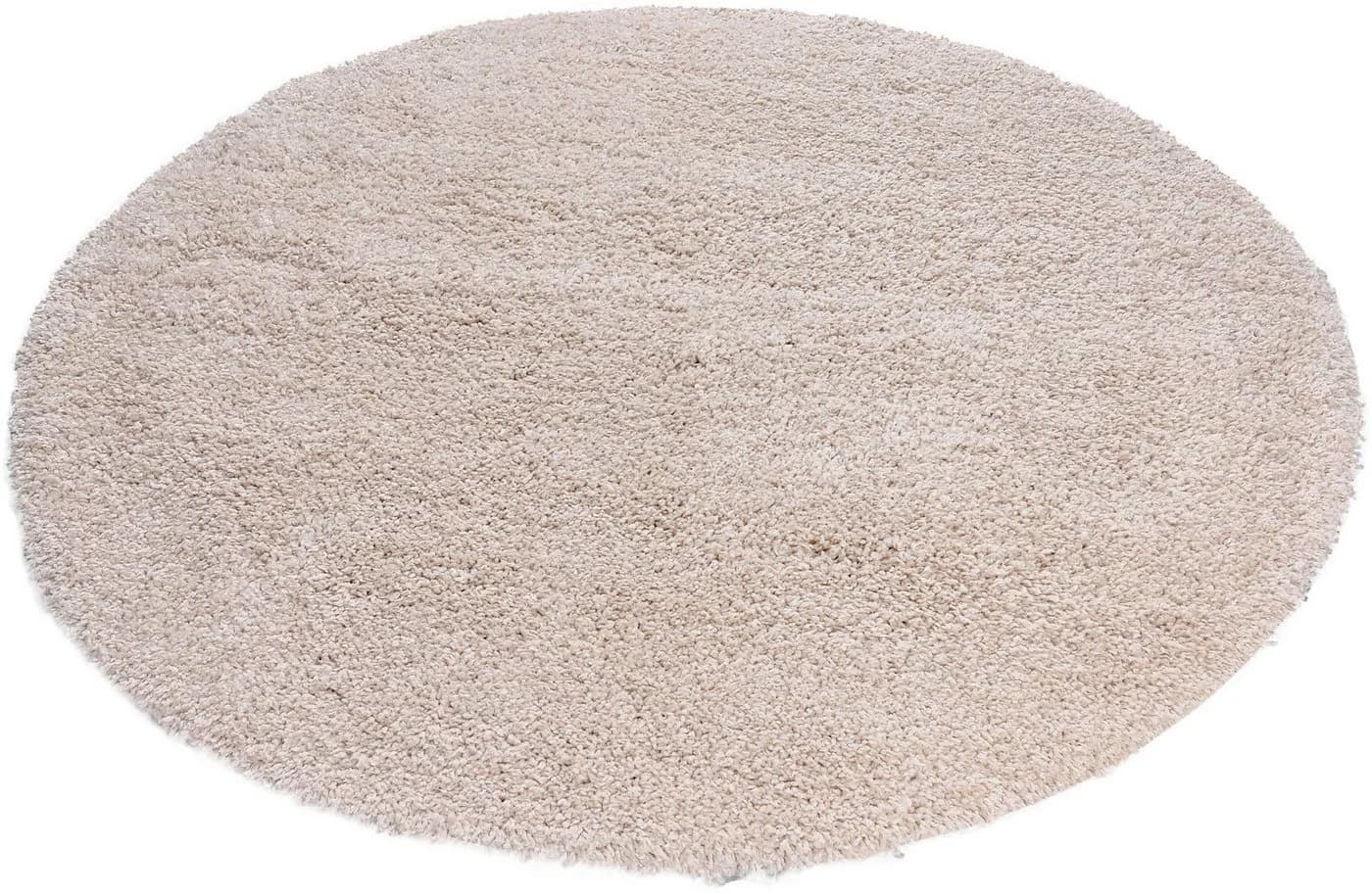 Teppich OTTO HOME Shaggy 30 Rund Beige Sand 140cm - Bild 3