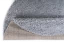 OTTO HOME Shaggy 30 Teppich Rund Hellgrau Hochflor Bild 4