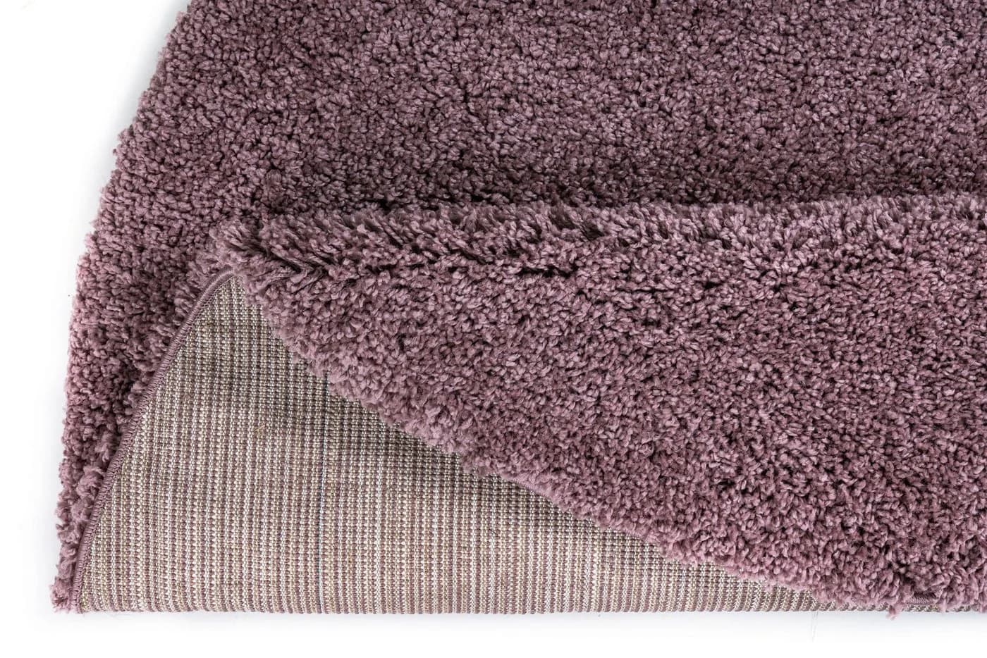 OTTO HOME Shaggy 30 Teppich Rund Braun Mahagoni 140cm - Bild 4