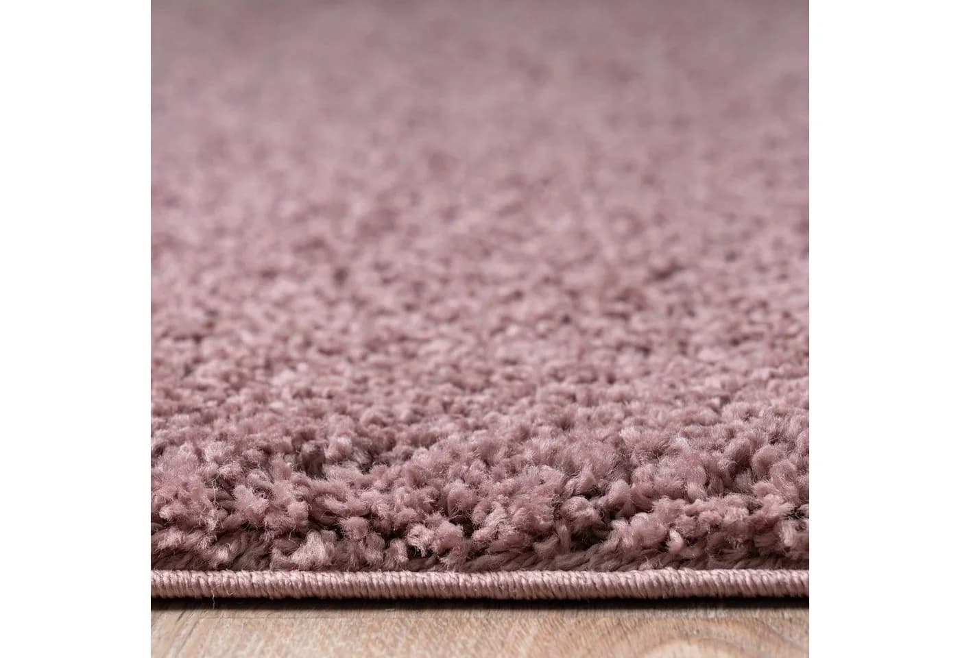 OTTO HOME Shaggy 30 Teppich Rund Braun Mahagoni 140cm - Bild 5