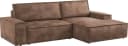 HOME AFFAIRE Ecksofa Sherwood L-Form Cognac mit Schlaffunktion Bild 5