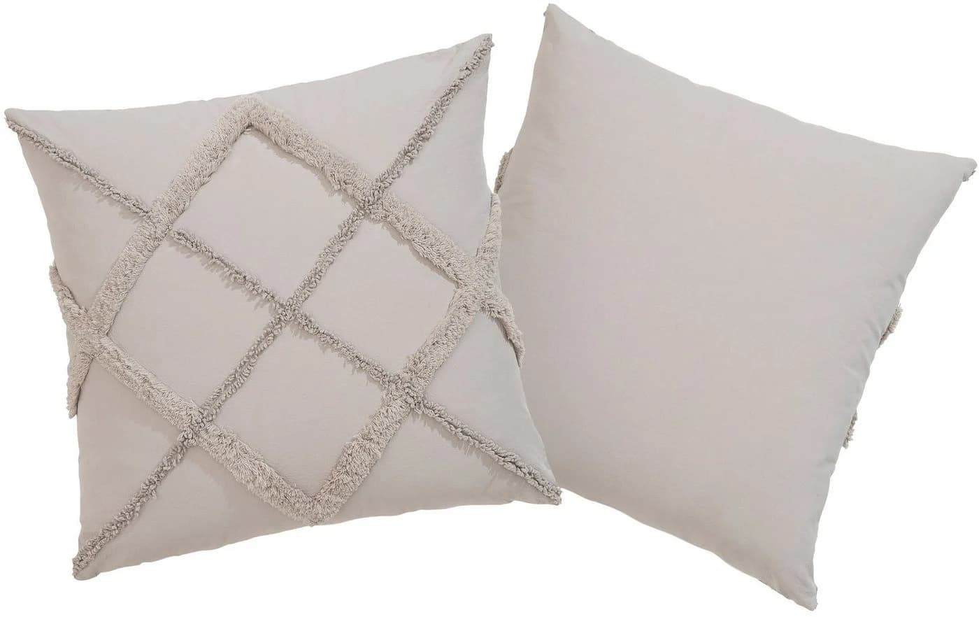 OTTO HOME Dekokissen Monnia Grau 2er Set Baumwolle - Bild 2