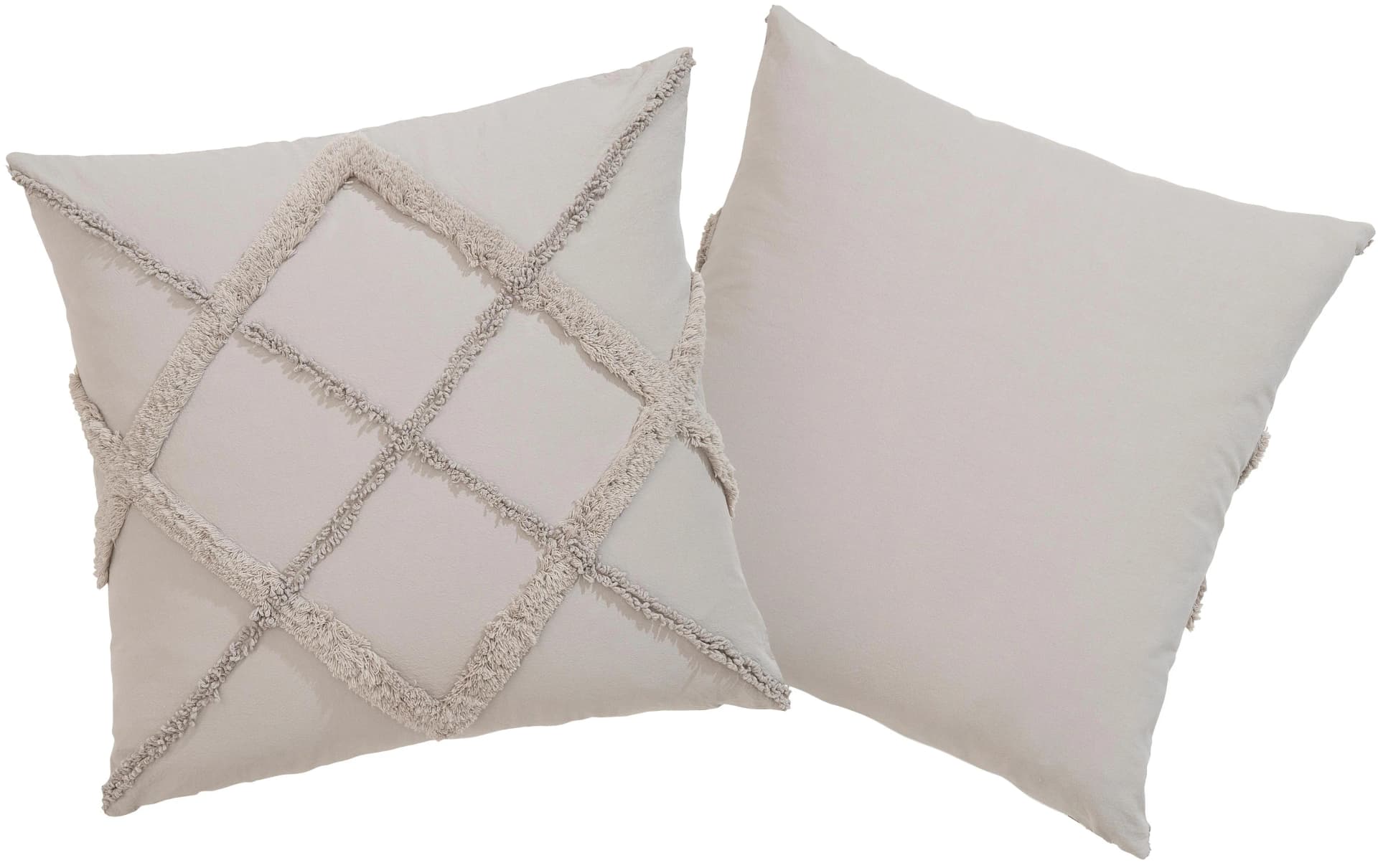 OTTO HOME Dekokissen Monnia Grau 2er Set Baumwolle - Bild 5
