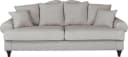 HOME AFFAIRE WESTMINSTER 3,5-Sitzer Sofa Grau Microfaser Bild 1