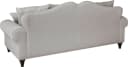 HOME AFFAIRE WESTMINSTER 3,5-Sitzer Sofa Grau Microfaser Bild 5