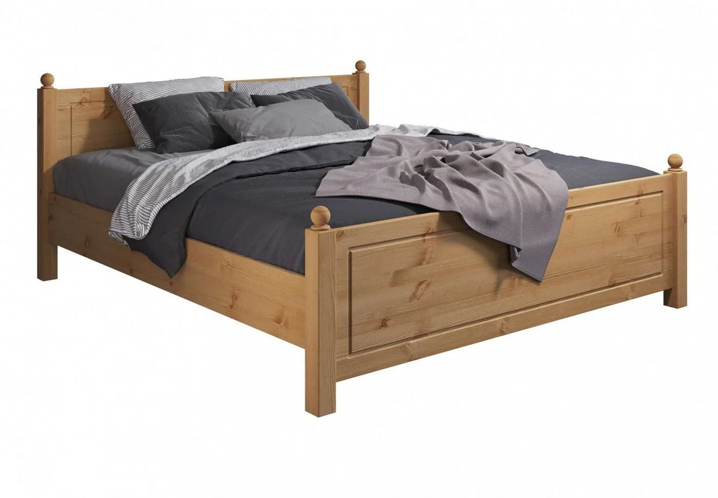 OTTO home Massivholzbett Mila FSC-zertifiziert Kiefer Inklusive Lattenrost