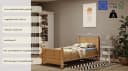 OTTO HOME Mila Massivholzbett Kiefer FSC-natur 90x200cm Bild 3