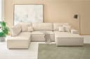 OTTO HOME Wohnlandschaft Finnley U-Form XXL Beige Bild 2