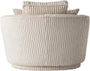 HOME AFFAIRE Drehsessel MAISIE Beige mit Hocker und Kissen Bild 4