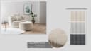 HOME AFFAIRE Drehsessel MAISIE Love Seat XXL Beige 360 Grad Bild 3
