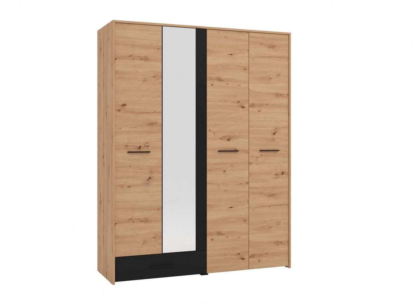 INOSIGN Kleiderschrank Varadero mit Spiegel und Schublade Braun - Bild 3