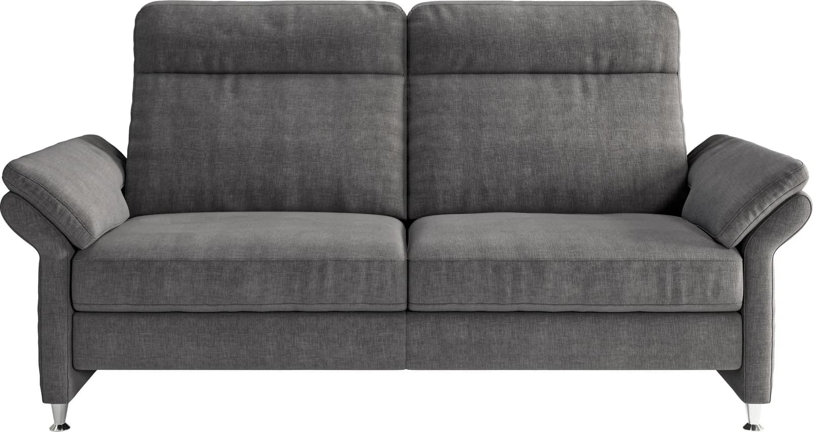 HOME AFFAIRE Sofa Mailand 3-Sitzer Grau Move-Funktion