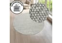 LeGer Home Ainhoa Handgewebter Wollteppich Grau Bild 2