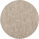 OTTO HOME Wollteppich Wolly Beige Handgewebt Rund Bild 4