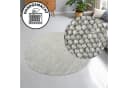 OTTO home Wollteppich Wolly Rund Beige Handgewebt Bild 2