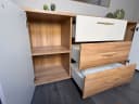 OTTO HOME Kommode Gala Beige Hochglänzend mit 3 Schubladen Bild 5
