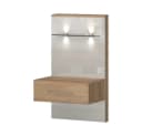 OTTO HOME Nachtkonsole Gala Beige Hochglänzend mit LED Bild 2