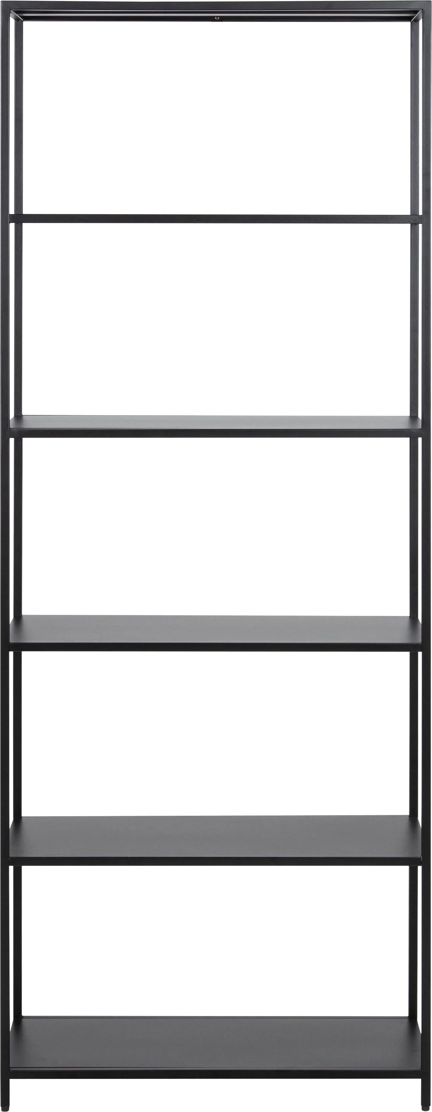 ACTONA GROUP Bücherregal New York Schwarz Metall