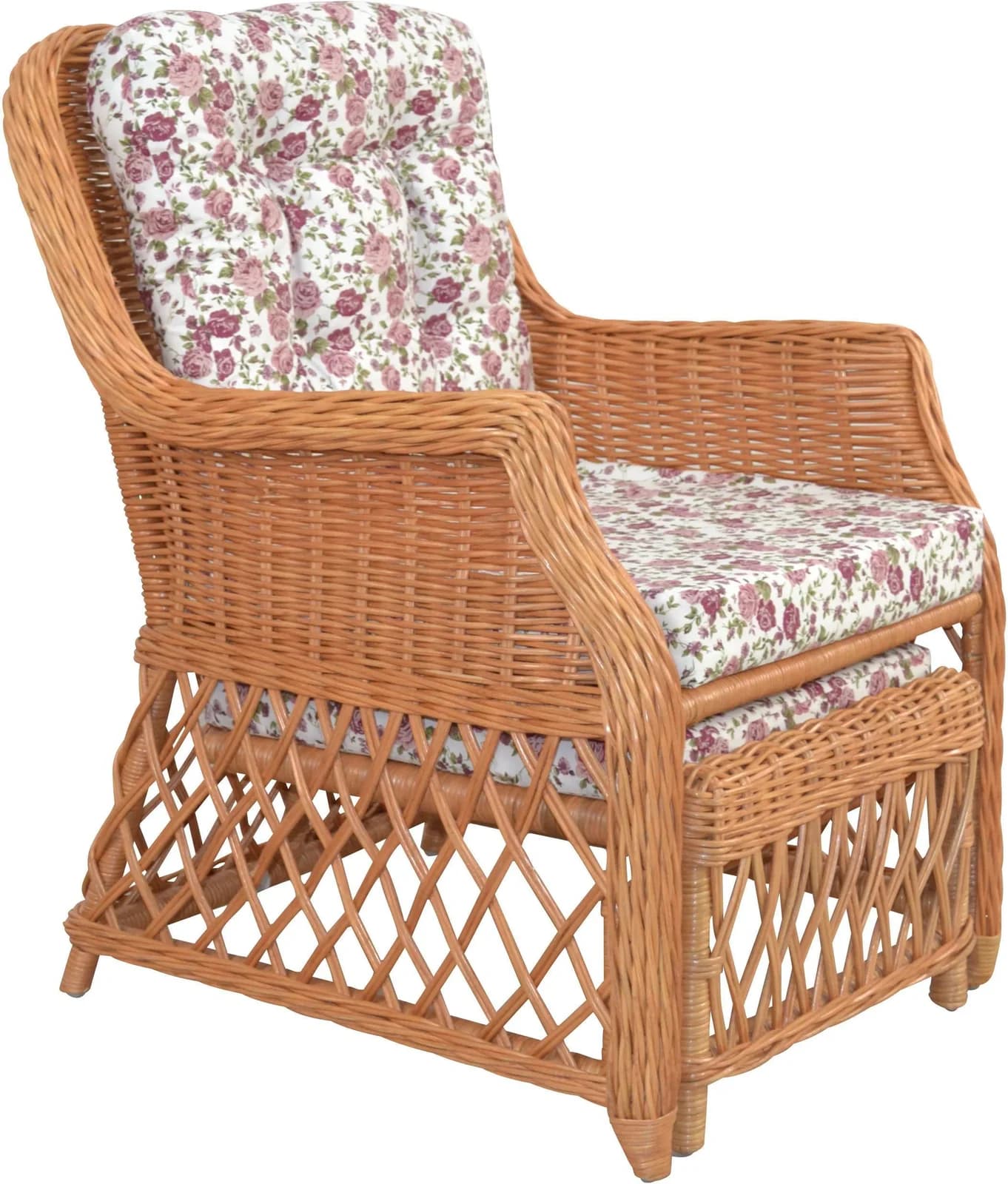 Rattanstuhl HOME AFFAIRE Braun Rattan Handarbeit