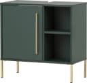 WELLTIME Waschbeckenunterschrank Kent waldgrün mit Soft-Close Bild 3
