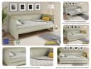 OTTO HOME ERIK Funktionsbett Massivholz Kiefer Ausziehbar Olive Bild 4