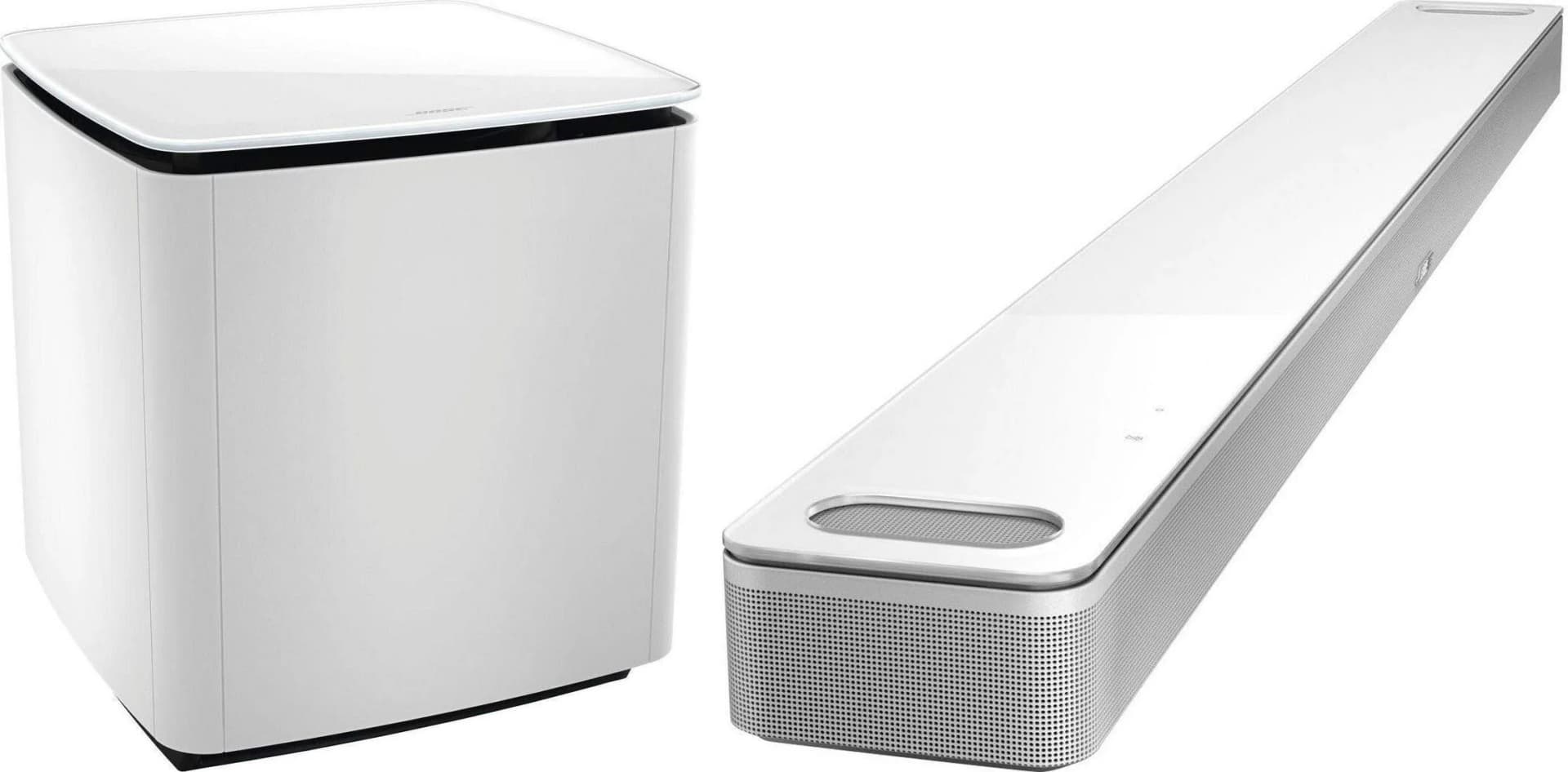 BOSE 5.1 Soundsystem Smart Ultra Soundbar + Bass Module 700 Weiß