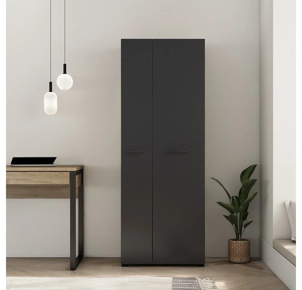 OTTO HOME Aktenschrank Moid Eiche/Graphit Modern