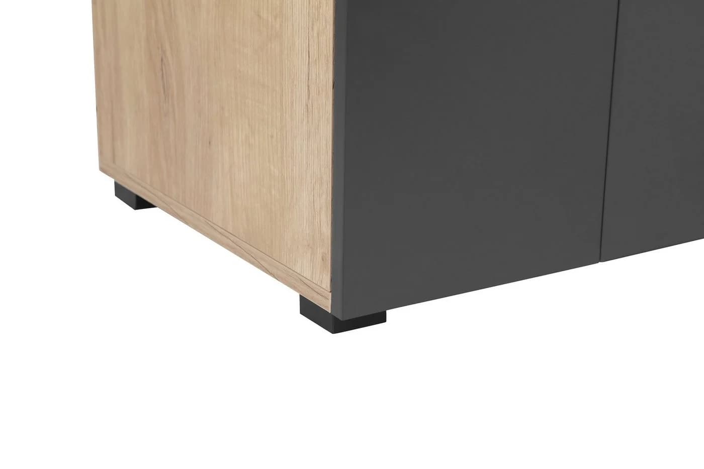 OTTO HOME Aktenschrank Moid Eiche/Graphit Modern - Bild 4