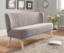 Home affaire 2-Sitzer Sofa Campi Taupe Microfaser Bild 2