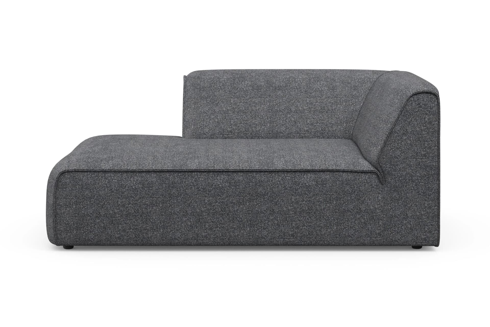 OTTO HOME Ottomane Merid Chaiselongue Dunkelgrau