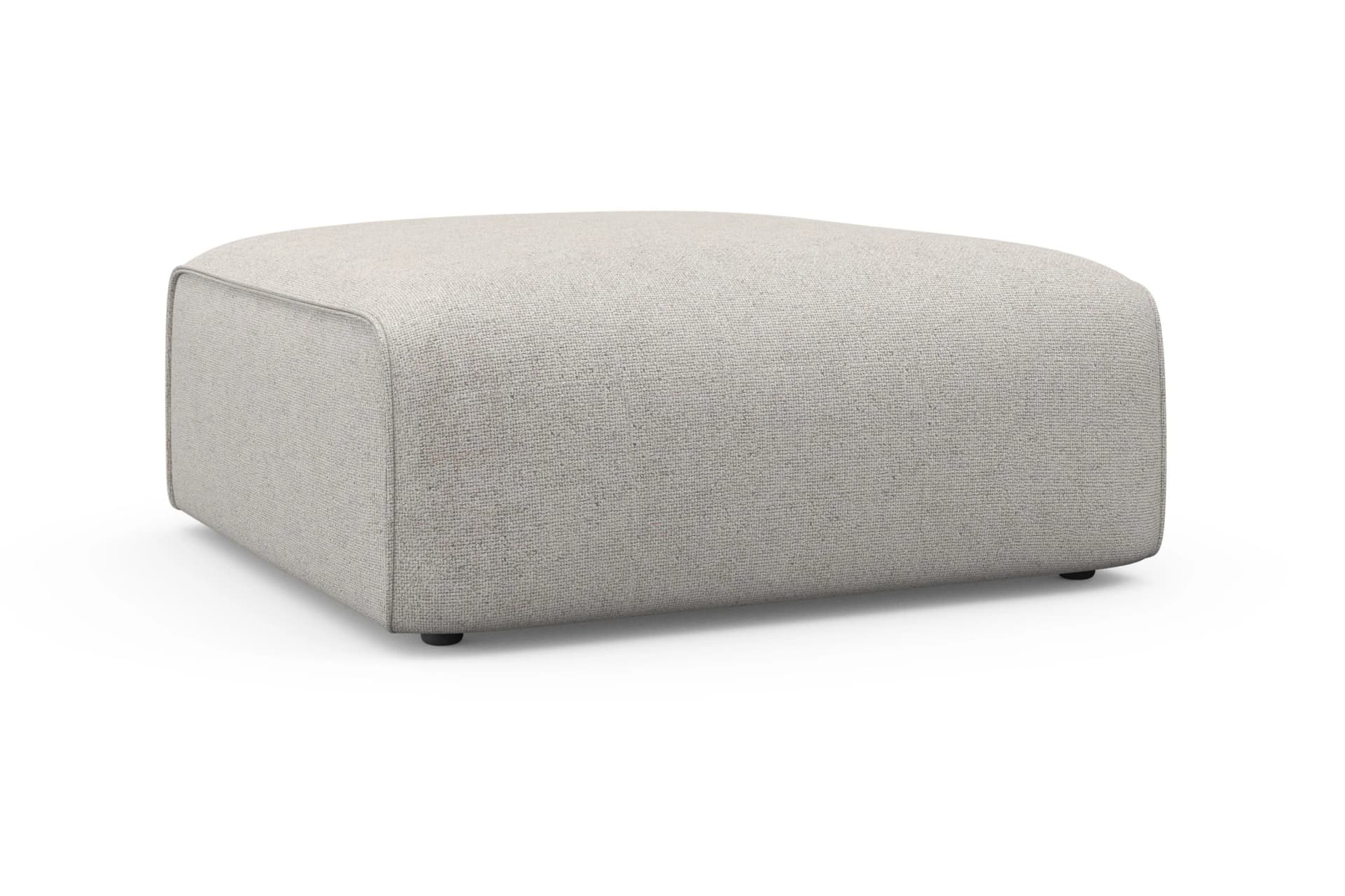 OTTO HOME Polsterhocker Merid Beige Polyestermaterial